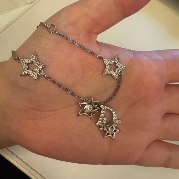 디올 트리플 별 팔찌 (정품)