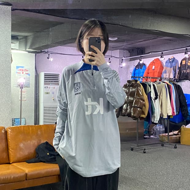 나이키 스우시 국대 kt 축구져지 B4205