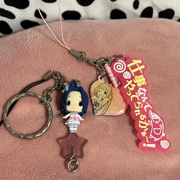 아이돌마스터 고전 스트랩 키링 굿즈 일괄