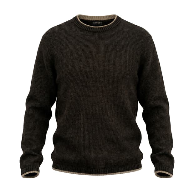 pointer layered sweater