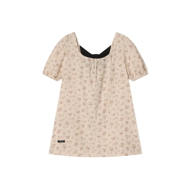 콜로신스 블랙 타이 블라우스