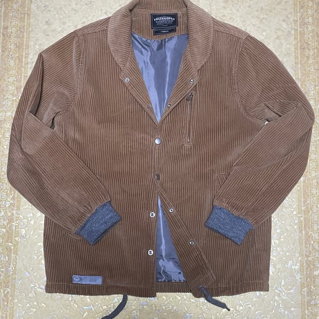 프리즘웍스 코듀로이 자켓 브라운