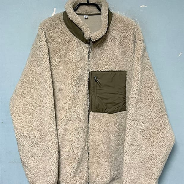 유니클로 남자 뽀글이점퍼 양털자켓 3XL 115