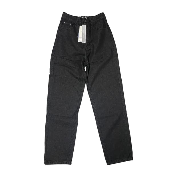 코드그라피 블랙 카펜터 팬츠