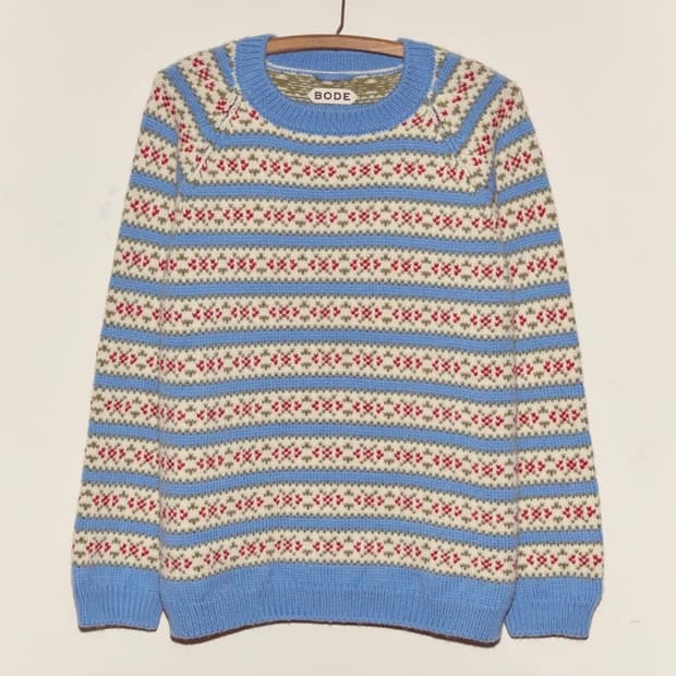 [S,M,L]보디 BODE Wedgewood 니트