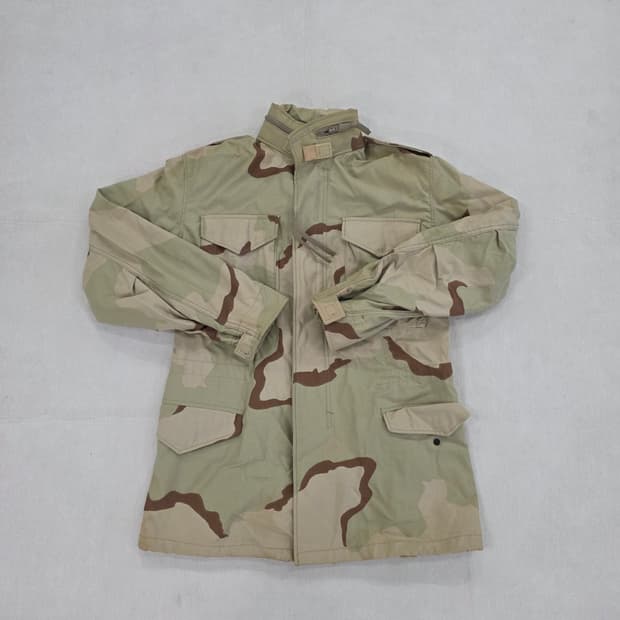 [실측확인] 미군 M65 필드자켓 밀리터리 카모 1223J1