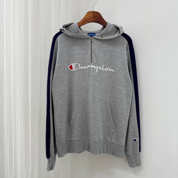 챔피온 Champion 여성 하프집업 후드티