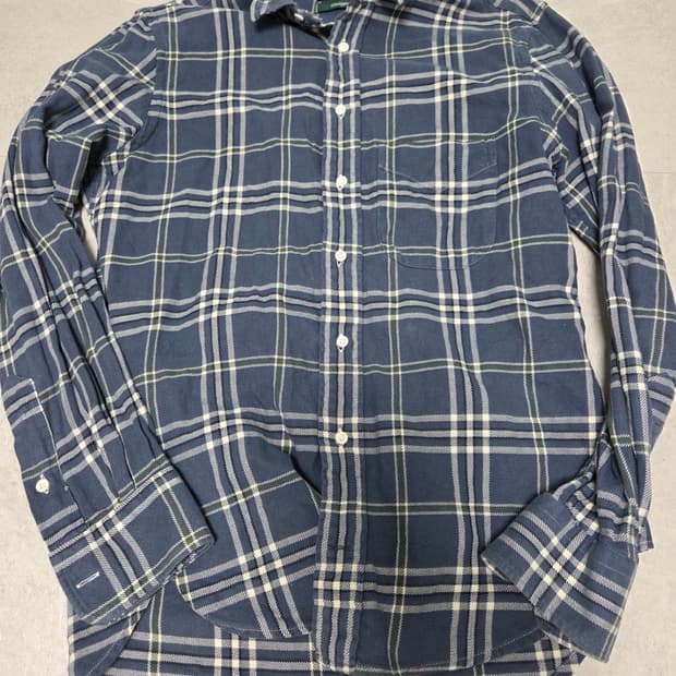 깃맨브라더스 빈티지 체크 플란넬 셔츠 (Made in USA)