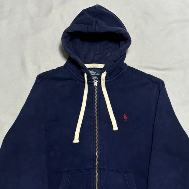 S 폴로랄프로렌 네이비 후드 집업 