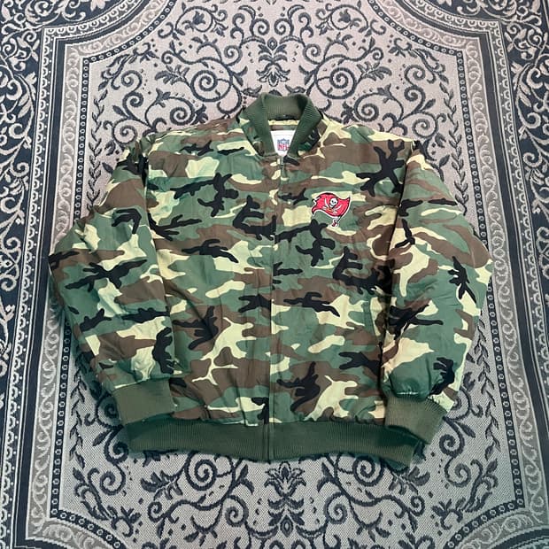 XL NFL 탬파베이 버커니어스 카모 자켓/W2691
