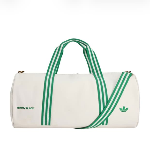 아디다스 x 스포티 앤 리치 캔버스 백 가방 오프 화이트 새제품