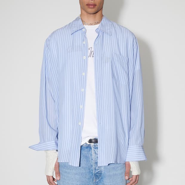 [46] 아워레가시 스트라이프 어보브 셔츠