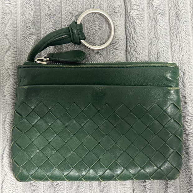 보테가베네타 인트레치아토 동전지갑