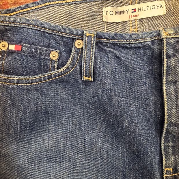 타미 힐피거(Tommy Hilfiger)90s빈티지 데님 스커트