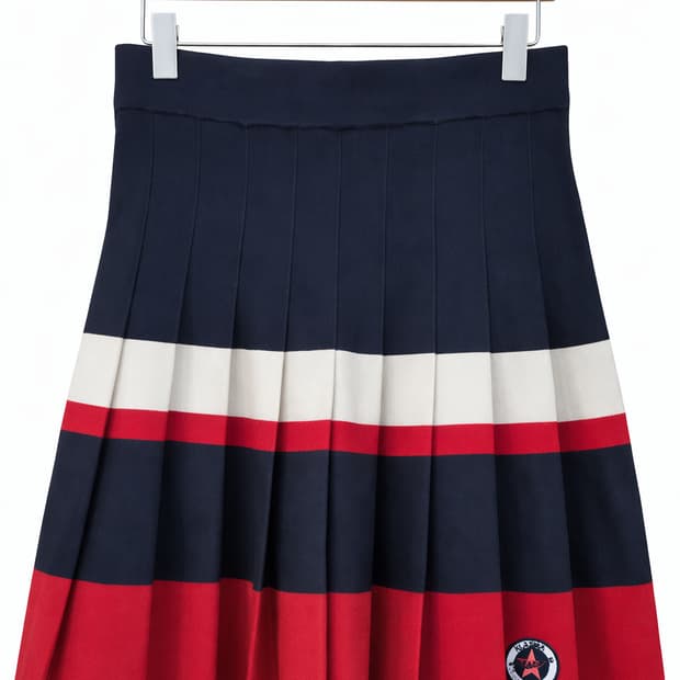 KLASMA 골프 플리츠 니트 스커트 / Y2K 프레피 테니스룩
