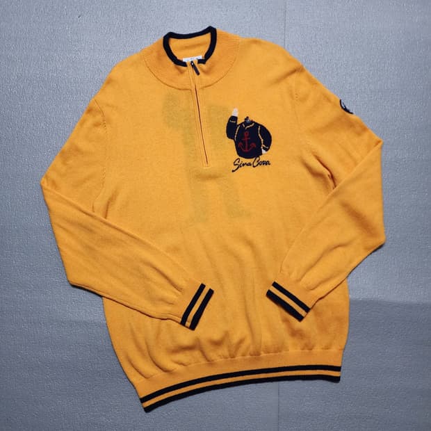 Sina Cova 시나코바 하프집업 혼방 캐시미어 니트