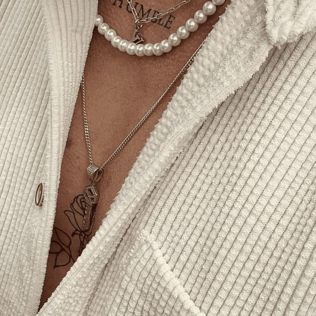 461 샤넬 정품 빈티지 업사이클링 목걸이461 루이비통 정품 빈티지 업