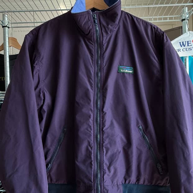 90s Made in USA L.L.Bean 웜업 자켓