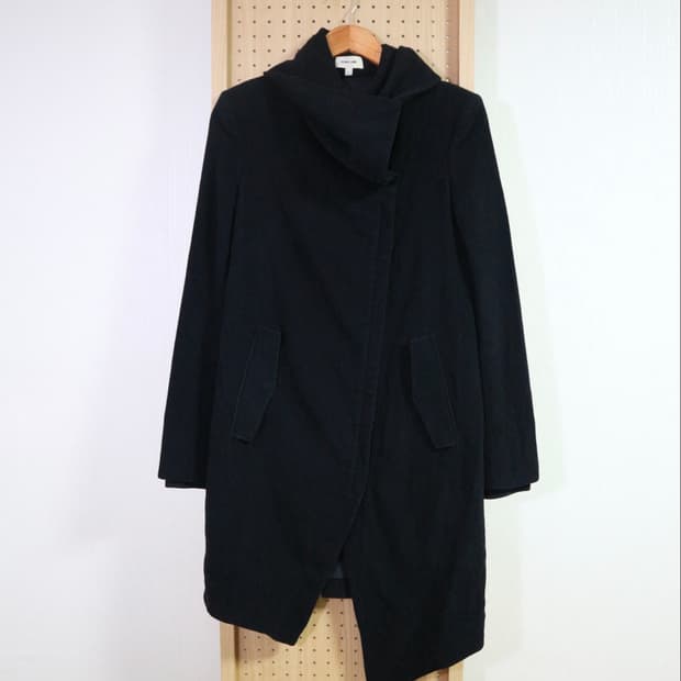 Helmut Lang Draped Collar Coat