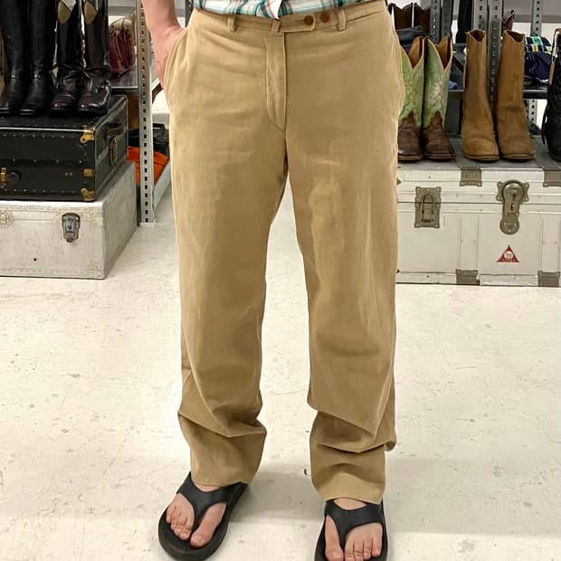 BEAMS F x Y. Akamine chino pants