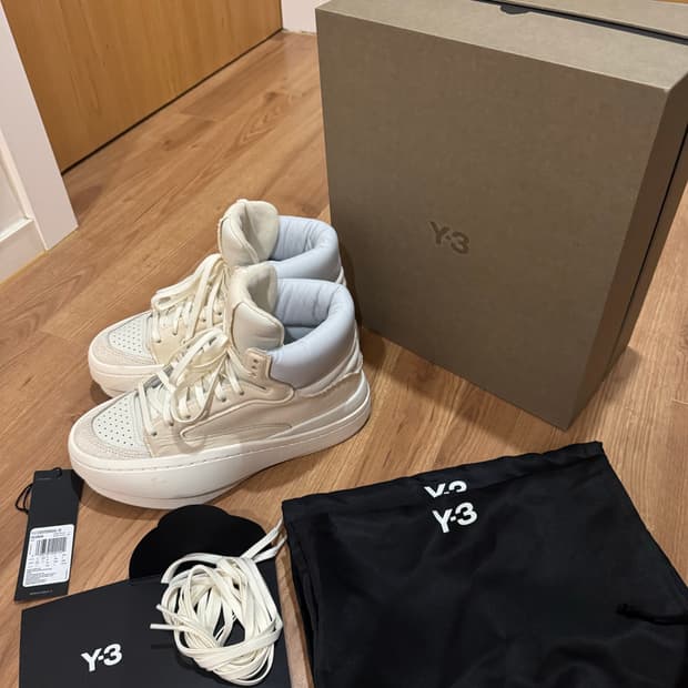 Y-3 하이탑 스니커즈