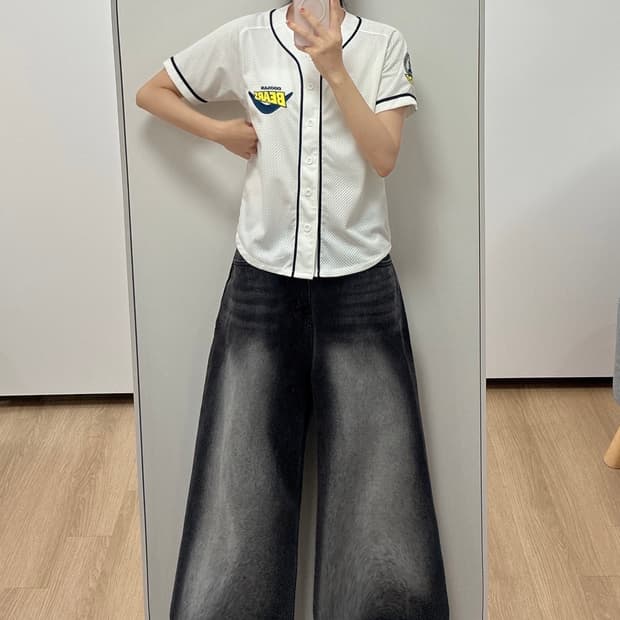 두산베어스 노마킹 올드 반달 홈 유니폼