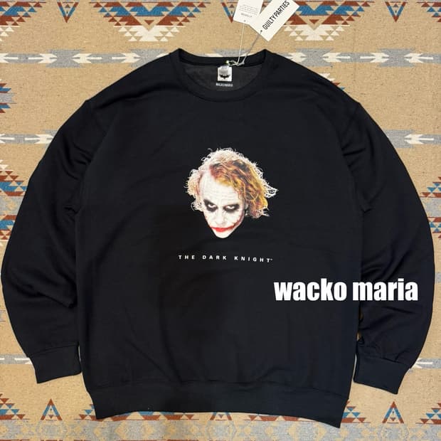 [XL] 와코마리아 x 다크나이트 트롤리지 스웻셔츠