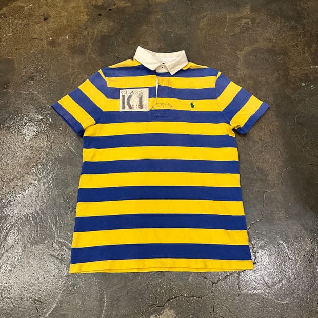 POLO 폴로 랄프로렌 럭비 스타라이프 반팔티 M