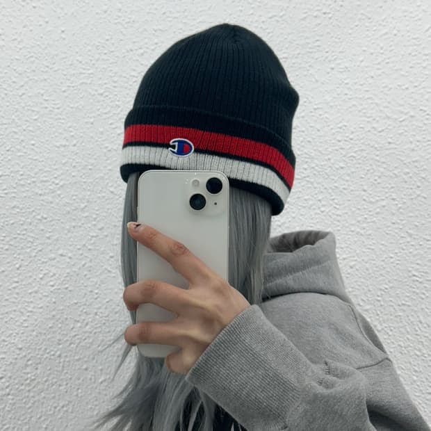 챔피온 단가라 블랙 비니