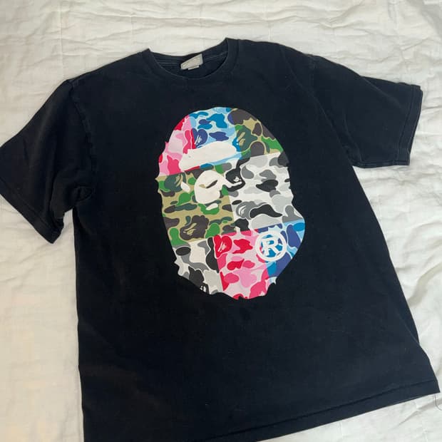 BAPE 베이프 반팔 티셔츠 L