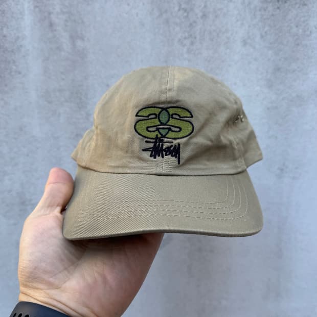 90s 스투시 Double S 로고 볼캡