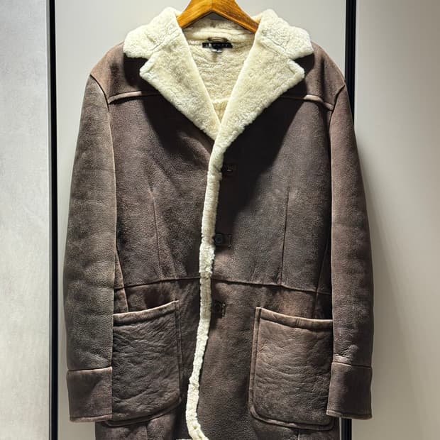 띠어리 무스탕 코트 XL(105)