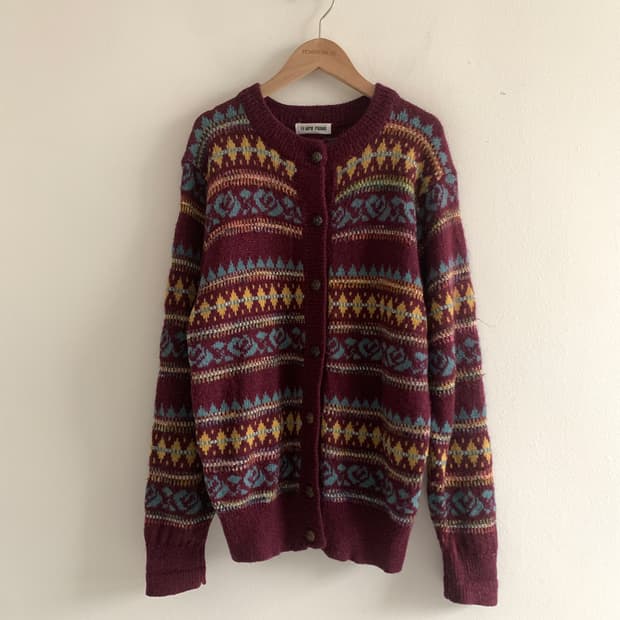 Ethnic Warm Vintage Cardigan