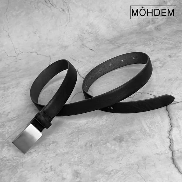 [Unisex] 블랙홀 베지터블 레더 벨트