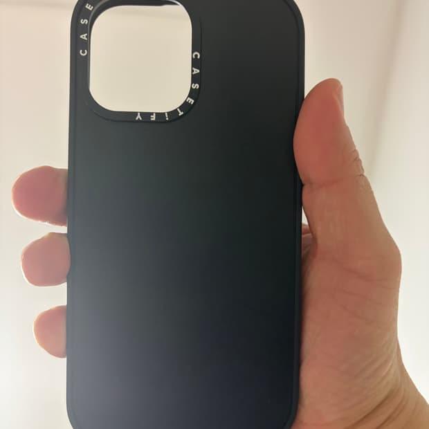 아이폰17 케이스티파이 임팩트 매트블랙 케이스