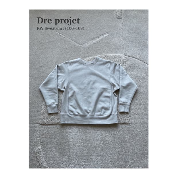 드레프로젝트 RW 스웻셔츠 (100-103)