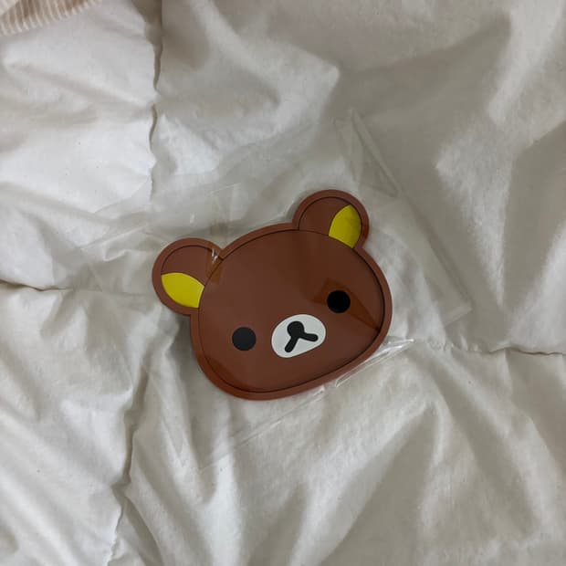 리락쿠마 컵 코스터