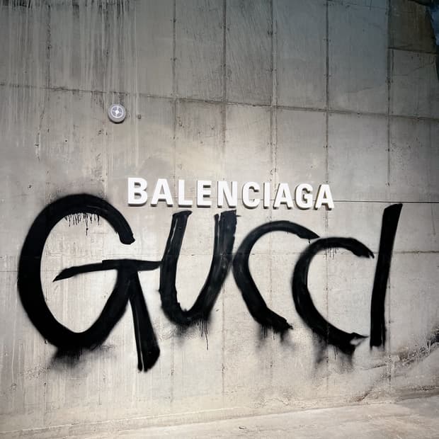 구찌X발렌시아가 해커 프로젝트 모터 시티백