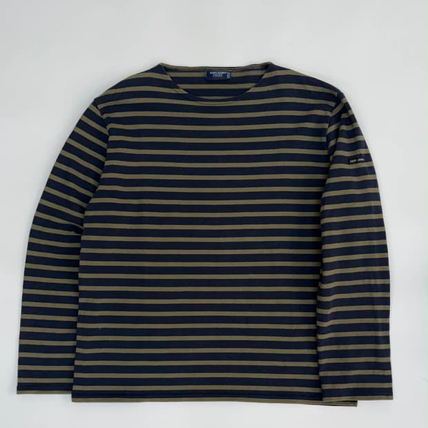 [XL] 세인트제임스 아뜰리에 스트라이프 긴팔 티셔츠