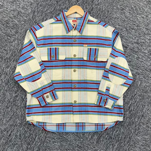 (L)SCHIATTI 체크 울셔츠-M1150