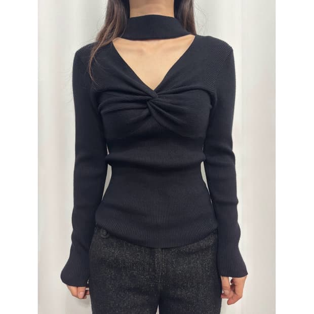 ingni cutout knit