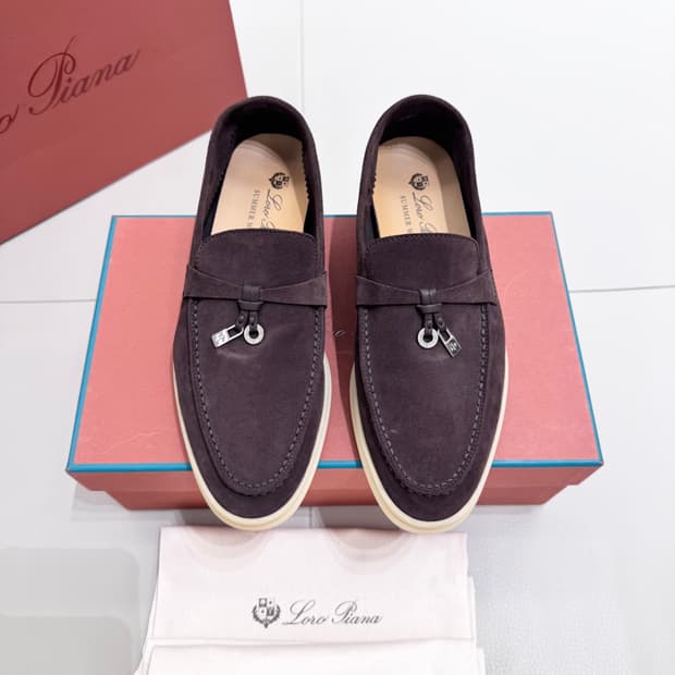 로로피아나 여성 썸머참스워크 37 (240mm) 초콜렛