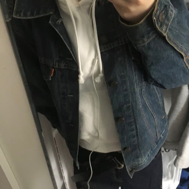 리바이스 데님 트러거 자켓 M