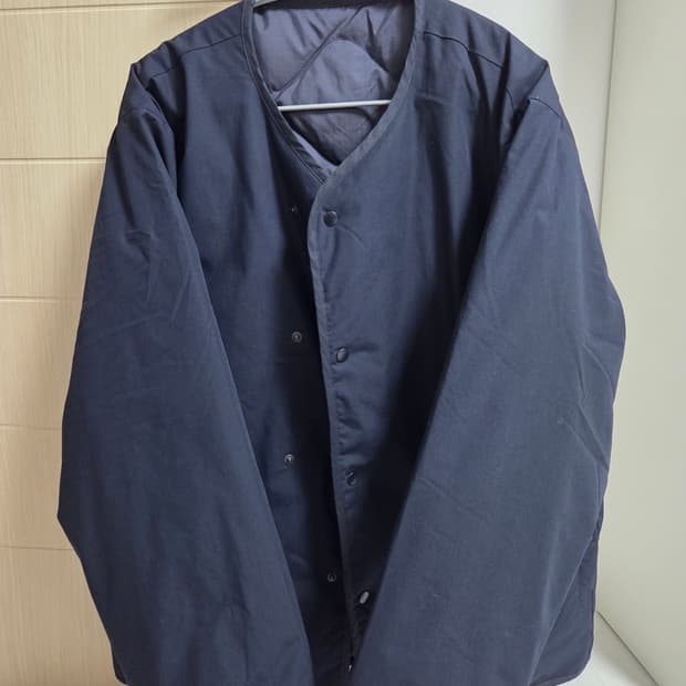 나나미카 리버시블 가디건 (M) 새제품(네이비)