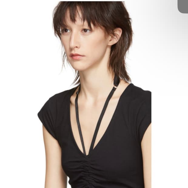 새상품 컨디션 Alexander Wang 블랙 바디수트 XS(44,55가