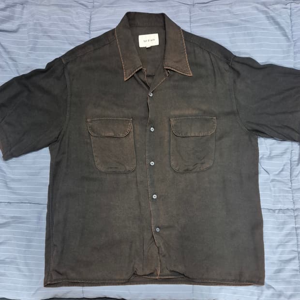 아트이프액츠 Tencel Two Pocket Half shirt L