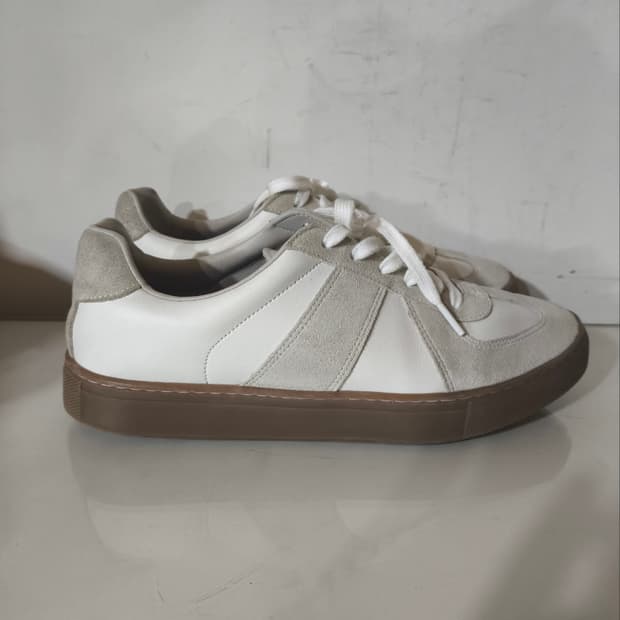 270mm 소다 슈스파 가죽 스니커즈 