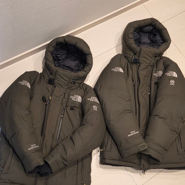 노스페이스 히말라야 카키 S 90사이즈