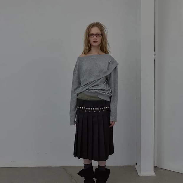 LCDC TM 레이어드 디테일 져지 탑