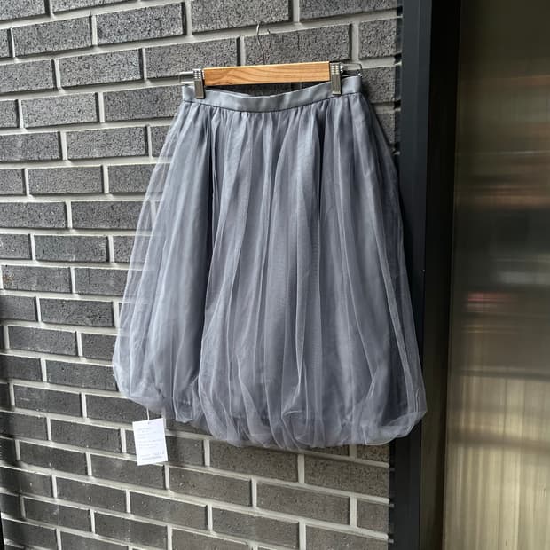 TO BE CHIC 튤 스커트 블루